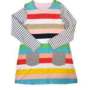 Girls Striped Dress